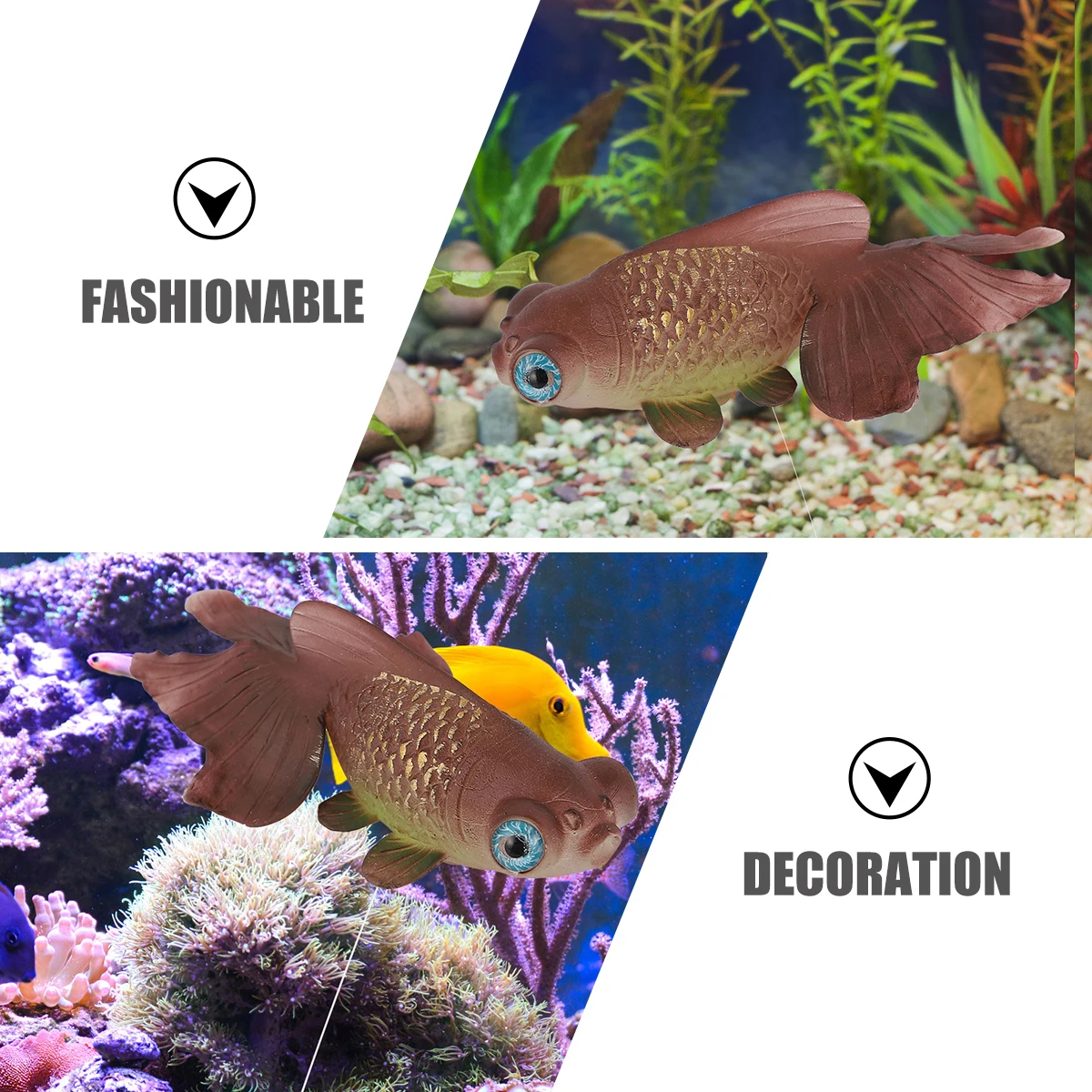 Luminous Goldfish Aquarium Decoration Night Light Simulation Fish Ornament Eco Friendly Durable Fashionable Silica Gel Tank Glow
Luminous Goldfish Aquarium Decoration Night Light Simulation Fish Ornament Eco Friendly Durable Fashionable Silica Gel Tank Glow
