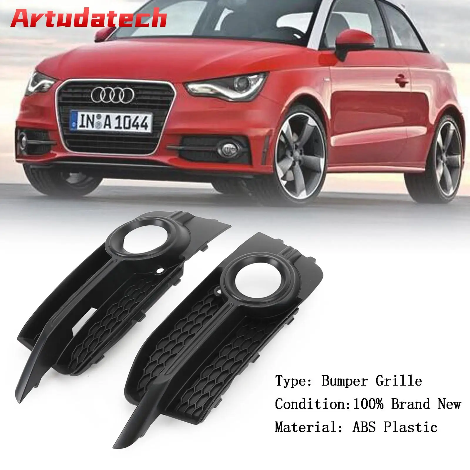 Artudatech 2PCS Front Bumper Fog Light Cover Grille Fit Audi A1 8X S-Line 2011 2012 2013 2014
Artudatech 2PCS Front Bumper Fog Light Cover Grille Fit Audi A1 8X S-Line 2011 2012 2013 2014
