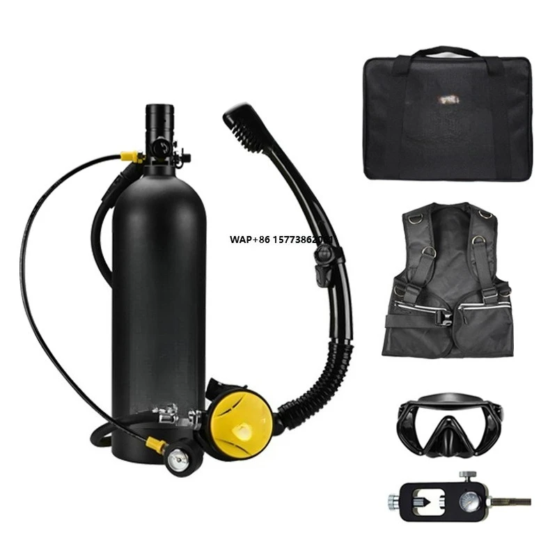 Portable 2L Mini Scuba Diving Air Tank CE Approved High Pressure Aluminium Free Equipment for 30-40 Minute Dives Oxygen Use
Portable 2L Mini Scuba Diving Air Tank CE Approved High Pressure Aluminium Free Equipment for 30-40 Minute Dives Oxygen Use