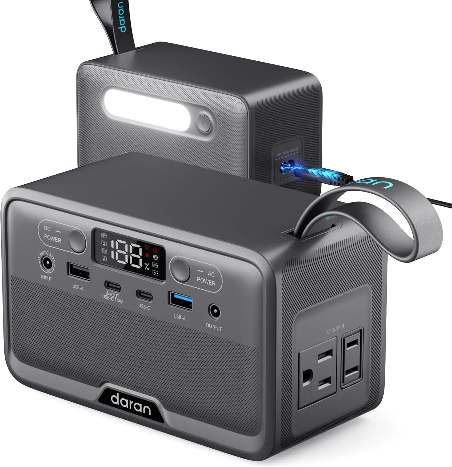 R100 2025 Новая портативная электростанция 89,6 Втч 100 Вт (200 Вт пиковая) с розеткой переменного тока, быстрой зарядкой LiFePO4, одобренной TSA для кемпинга, Tr
R100 2025 Новая портативная электростанция 89,6 Втч 100 Вт (200 Вт пиковая) с розеткой переменного тока, быстрой зарядкой LiFePO4, одобренной TSA для кемпинга, Tr