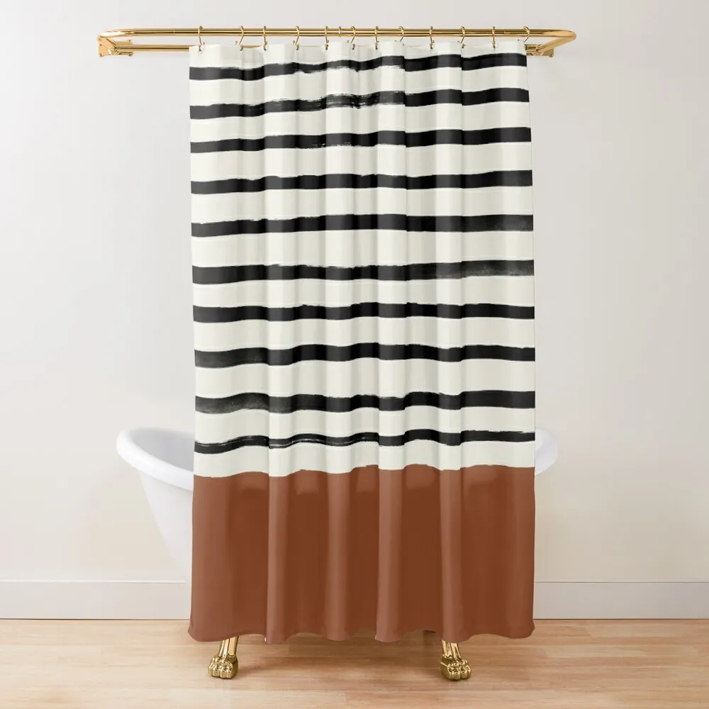 Burnt Orange x Stripes Shower Curtain In The Bathroom Bathroom And Shower Curtain
Burnt Orange x Stripes Shower Curtain In The Bathroom Bathroom And Shower Curtain
