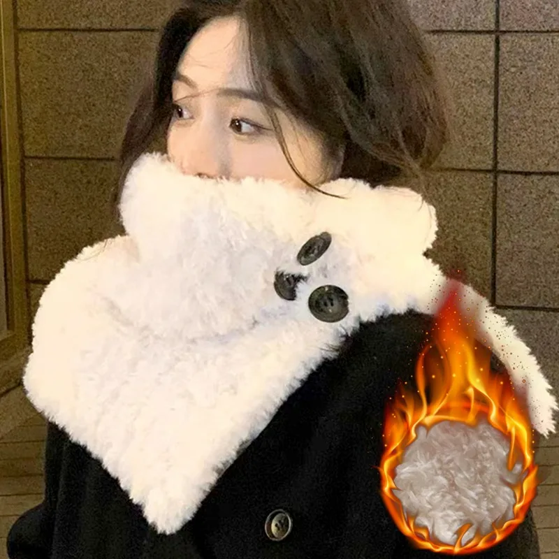 Women Thick Scarf Solid Knitted Shawl Girls Winter Warm False Collar Shawl Pullover Neckscarf Fashion Korean Clothes Accessories
Women Thick Scarf Solid Knitted Shawl Girls Winter Warm False Collar Shawl Pullover Neckscarf Fashion Korean Clothes Accessories