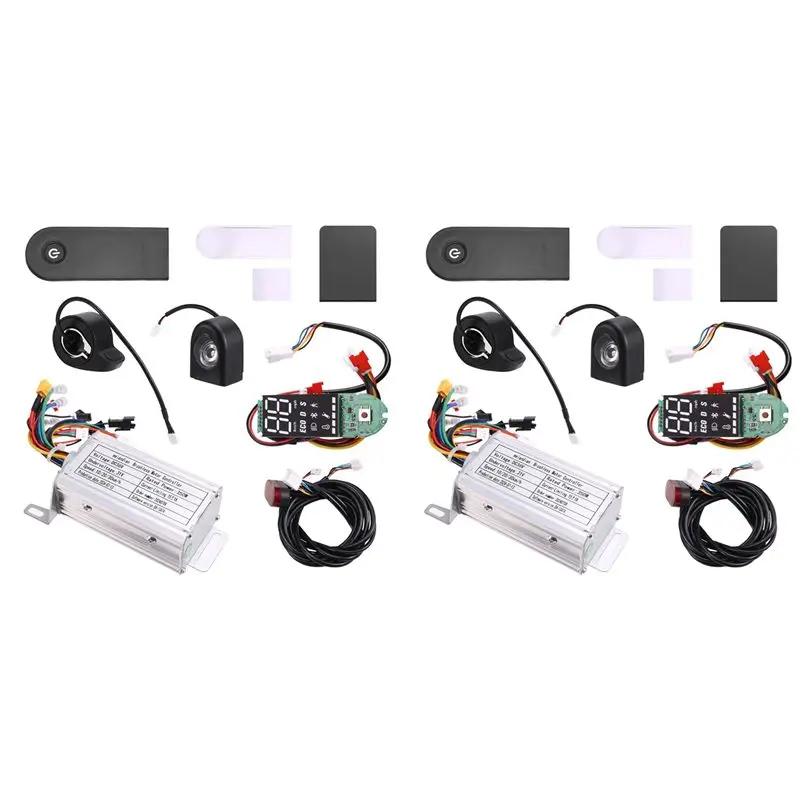 2X 36V 350W Brushless Controller+Bluetooth Meter+Light+Accelerator+Cover Kit For M365/M365 Pro Electric Scooter-A08Q
2X 36V 350W Brushless Controller+Bluetooth Meter+Light+Accelerator+Cover Kit For M365/M365 Pro Electric Scooter-A08Q