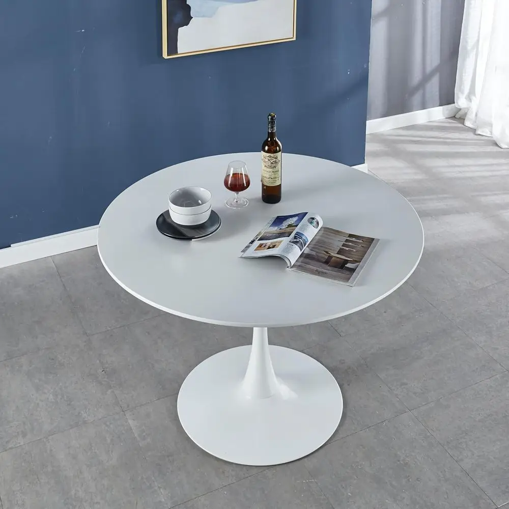 Round Dining Table for 6, 42 Thickened Tabletop, Sturdy Pedestal Base, Ideal for Small Spaces, Living Room, Office, Cafe
Round Dining Table for 6, 42 Thickened Tabletop, Sturdy Pedestal Base, Ideal for Small Spaces, Living Room, Office, Cafe
