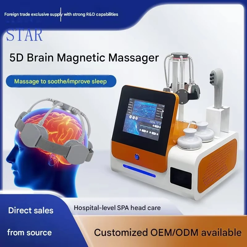 5D brain anti-aging instrument brain massage scalp hair follicle maintenance magnetic quantum cranial magnetic stimulation
5D brain anti-aging instrument brain massage scalp hair follicle maintenance magnetic quantum cranial magnetic stimulation