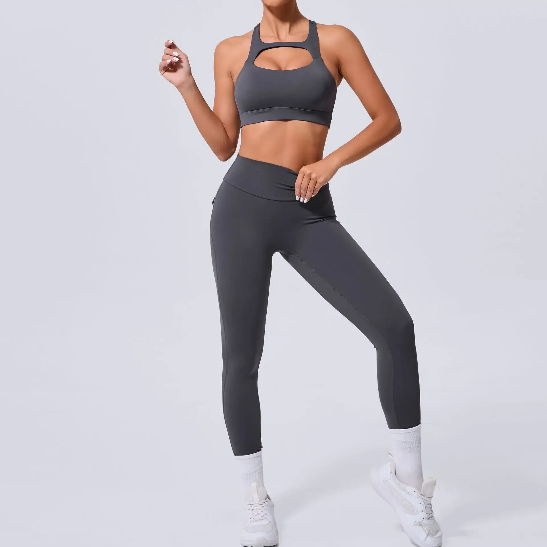 Sexy 2 Pieces Yoga Suit Women's Sports Set Gym Suit Women Running Training Suit Women's Sports Clothing Quick Dry Yoga Clothing
Sexy 2 Pieces Yoga Suit Women's Sports Set Gym Suit Women Running Training Suit Women's Sports Clothing Quick Dry Yoga Clothing