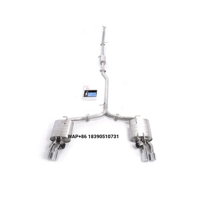 Trustable Quality Active Sound Exhaust Muffler with Electric Valve Control for 8th Gen Camry 2.0 2.5 Dual Chrome Tips
Trustable Quality Active Sound Exhaust Muffler with Electric Valve Control for 8th Gen Camry 2.0 2.5 Dual Chrome Tips