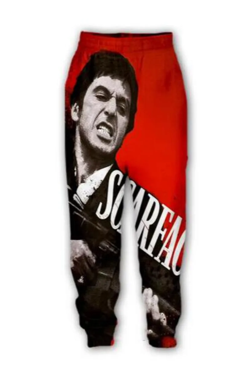 New Unisex Scarface 3D Print Causal Clothing Fashion Men Women Hip Hop Pants Plus Size S-7XL Trouser Jogger Men
New Unisex Scarface 3D Print Causal Clothing Fashion Men Women Hip Hop Pants Plus Size S-7XL Trouser Jogger Men