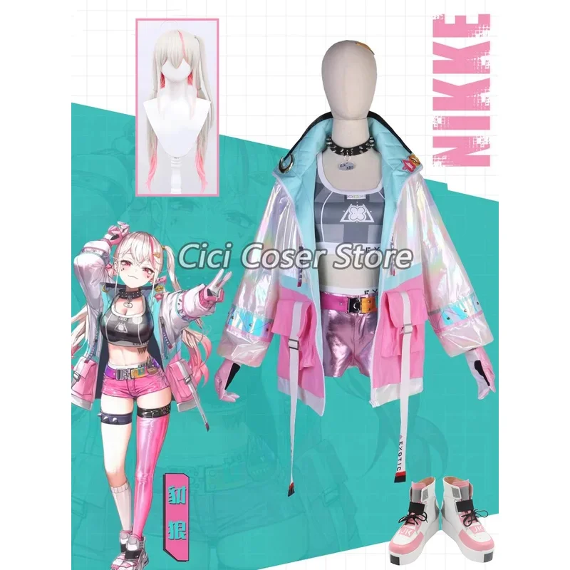 qq28LQPresell Game Nikke The Goddess of Victory Jackal Косплей Парик Обувь Женский Костюм Набор Хэллоуин Вечеринка Карнавал Outf
qq28LQPresell Game Nikke The Goddess of Victory Jackal Косплей Парик Обувь Женский Костюм Набор Хэллоуин Вечеринка Карнавал Outf