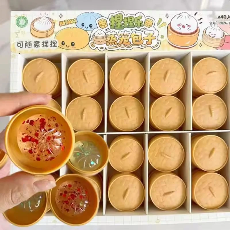 40 Pcs Simulation Crystal Bun Squishy Fidget Toys Dumpling Stress Squeeze Fidget Ornament Stress Anxiety Relief Surprise Gift
40 Pcs Simulation Crystal Bun Squishy Fidget Toys Dumpling Stress Squeeze Fidget Ornament Stress Anxiety Relief Surprise Gift