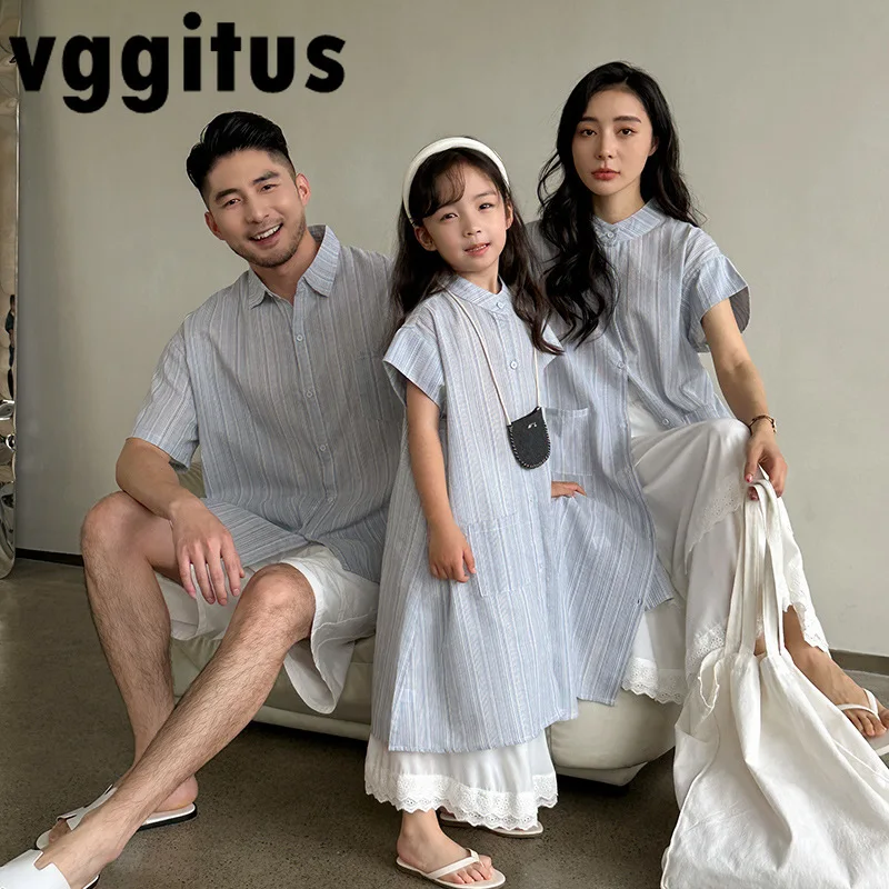 Summer Parent-Child Matching Sets Mom and Daughter Shirts Dress Dad and Son Vacation Shirts White Shorts Girls Lace Skirt B25052
Summer Parent-Child Matching Sets Mom and Daughter Shirts Dress Dad and Son Vacation Shirts White Shorts Girls Lace Skirt B25052