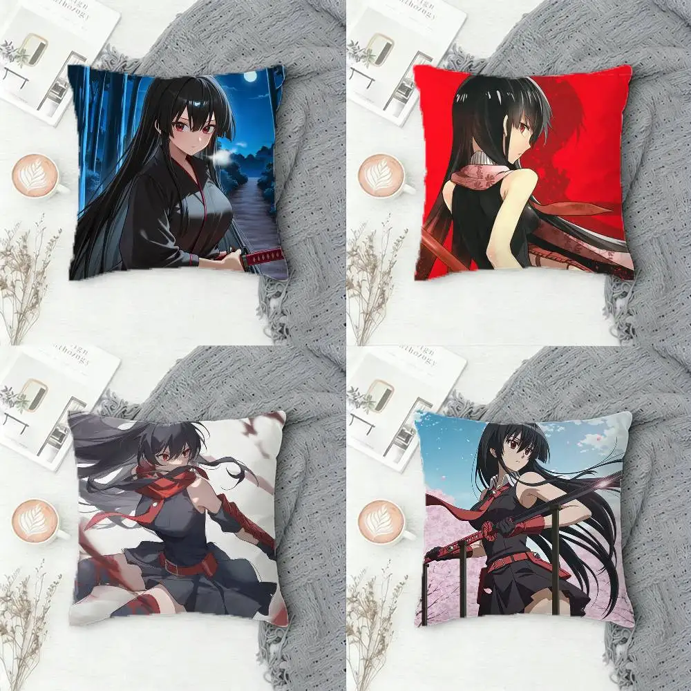 A-Akame ga Kill Double-sided Printed Square Decorative Cushion Cover for Sofa Living Room Home Decor
A-Akame ga Kill Double-sided Printed Square Decorative Cushion Cover for Sofa Living Room Home Decor