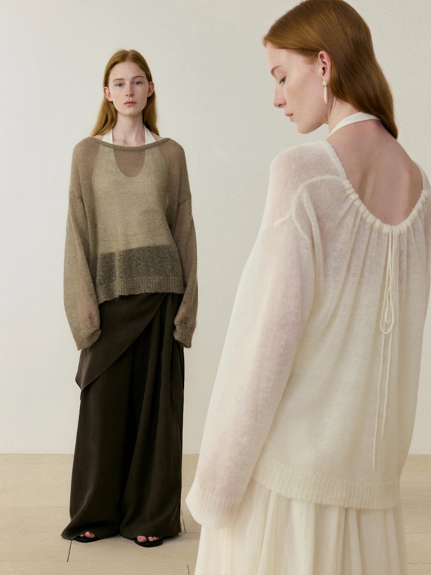 MURMUR MI Women's Double-Sided Wear Ultra-Thin Camere Knitted Cover up Loose Fit Sun Protection Top Breathable Casual Sle
MURMUR MI Women's Double-Sided Wear Ultra-Thin Camere Knitted Cover up Loose Fit Sun Protection Top Breathable Casual Sle