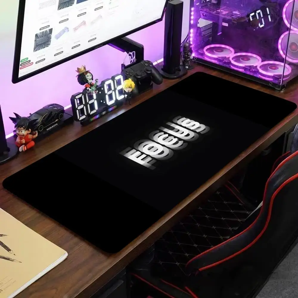 Focus Letter Black Mouse Pad Large Computer Office Game Table Mat XXL Rubber Non-slip Stitched Edge Keyboard Mats Long Desk Pads
Focus Letter Black Mouse Pad Large Computer Office Game Table Mat XXL Rubber Non-slip Stitched Edge Keyboard Mats Long Desk Pads