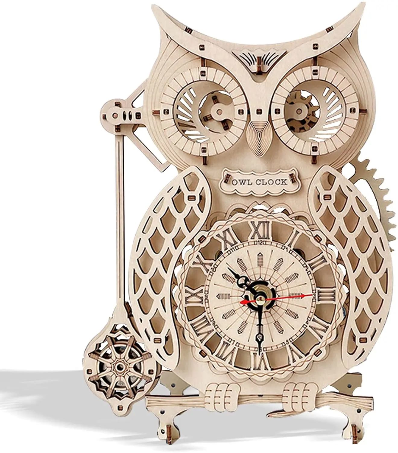3D Wooden Puzzle Owl Clock Kit Model Kits to Build for Adults Funny Bird Puzzles Animal Shaped Craft Toy
3D Wooden Puzzle Owl Clock Kit Model Kits to Build for Adults Funny Bird Puzzles Animal Shaped Craft Toy