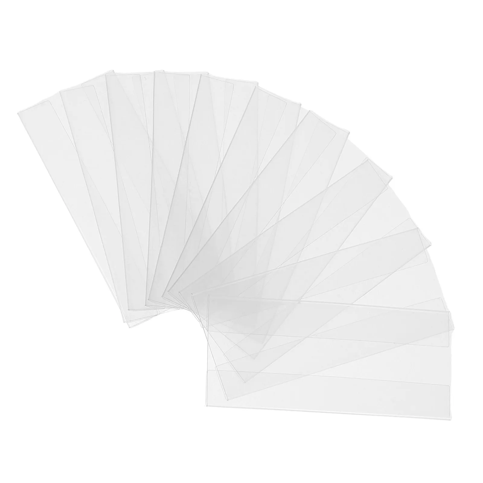 10Pcs Clear PVC Tag Holders Flat Adhesive Price Label Sleeves for Retail Merchandise Adjustable Angle Reusable Plastic Card
10Pcs Clear PVC Tag Holders Flat Adhesive Price Label Sleeves for Retail Merchandise Adjustable Angle Reusable Plastic Card