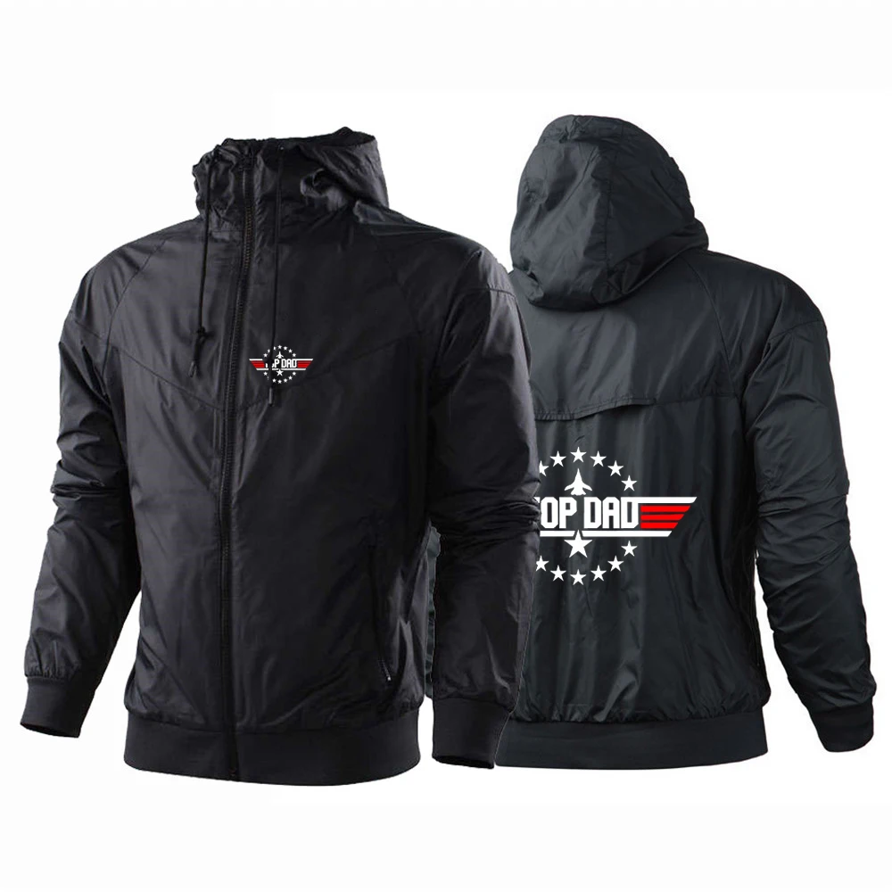 2024 Men Top Dad Birthday TopGun Jet Fathers Day Autumn Patchwork Windbreaker Windproof Casual Hooded Trendy Fashion Print Coat
2024 Men Top Dad Birthday TopGun Jet Fathers Day Autumn Patchwork Windbreaker Windproof Casual Hooded Trendy Fashion Print Coat