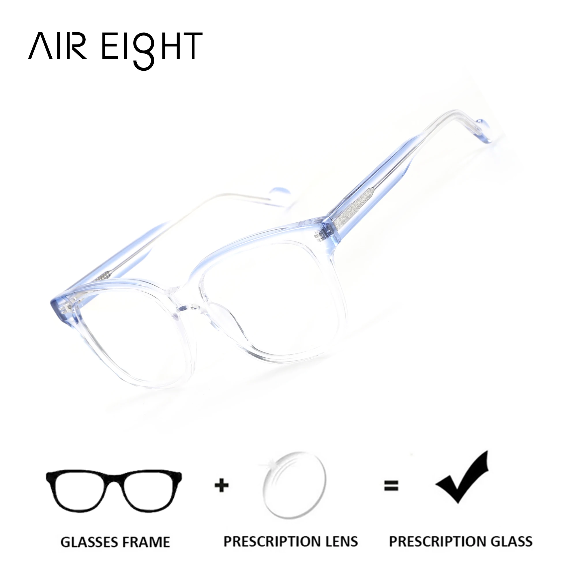 AIREIGHT (XS Size) Acetate Square Prescription Glasses For Women Anti Blue Light Myopia Progressive Optical Eyeglasses
AIREIGHT (XS Size) Acetate Square Prescription Glasses For Women Anti Blue Light Myopia Progressive Optical Eyeglasses