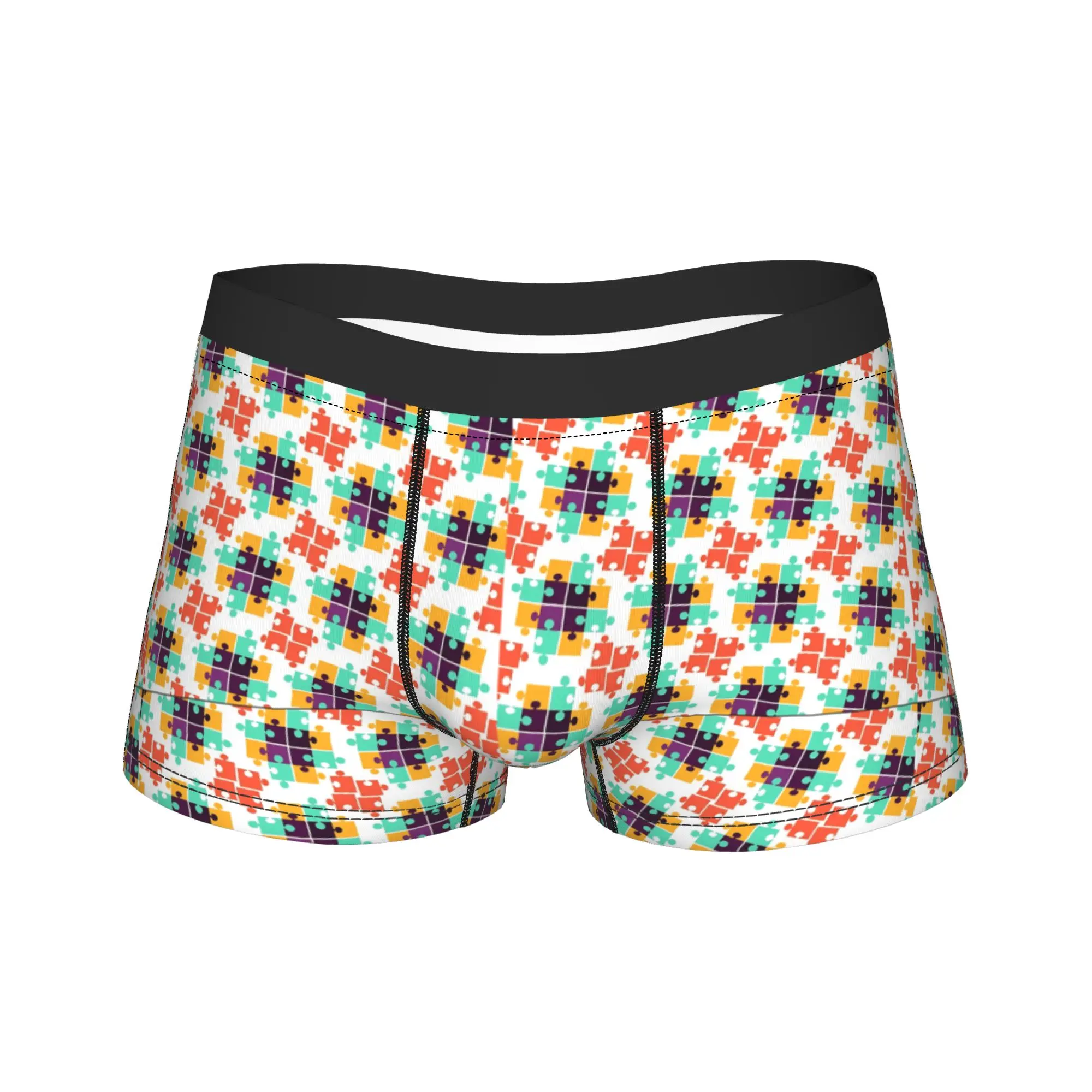 Black Background Neon Autism Underwear Novelty Underpants Print Boxer Brief For Males Pouch Oversize Boxershorts
Black Background Neon Autism Underwear Novelty Underpants Print Boxer Brief For Males Pouch Oversize Boxershorts