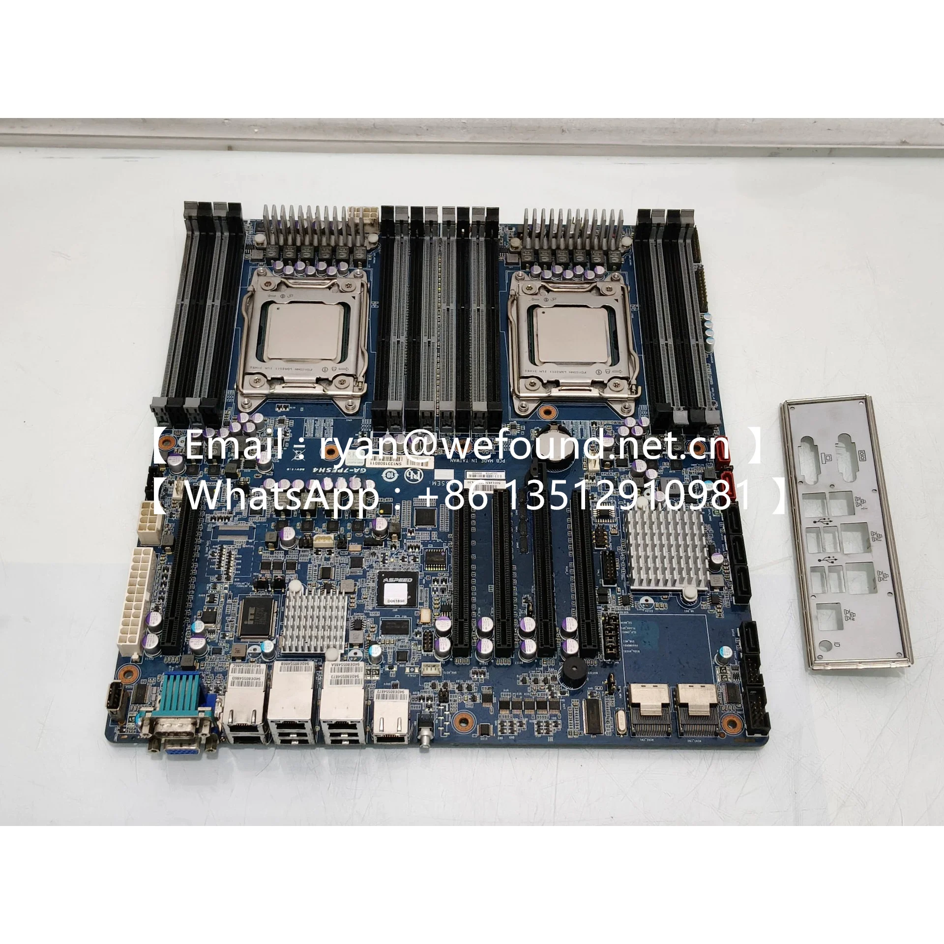 GA-7PESH4 GA-7PESH4 X79 2011 MOTHERBOARD
GA-7PESH4 GA-7PESH4 X79 2011 MOTHERBOARD