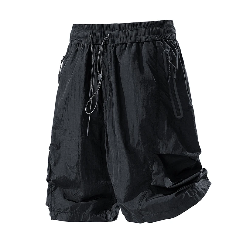Outdoor Quick-drying Loose Breathable Shorts Drawstring Windbreaker Shorts Summer Men Trendy Brand Loose Casual Sports Shorts
Outdoor Quick-drying Loose Breathable Shorts Drawstring Windbreaker Shorts Summer Men Trendy Brand Loose Casual Sports Shorts