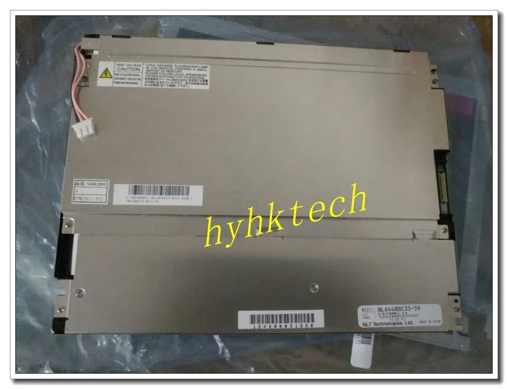 NL6448BC33-59 10,4-дюймовый промышленный ЖК-дисплей, новый и класс A+, в наличии
NL6448BC33-59 10,4-дюймовый промышленный ЖК-дисплей, новый и класс A+, в наличии