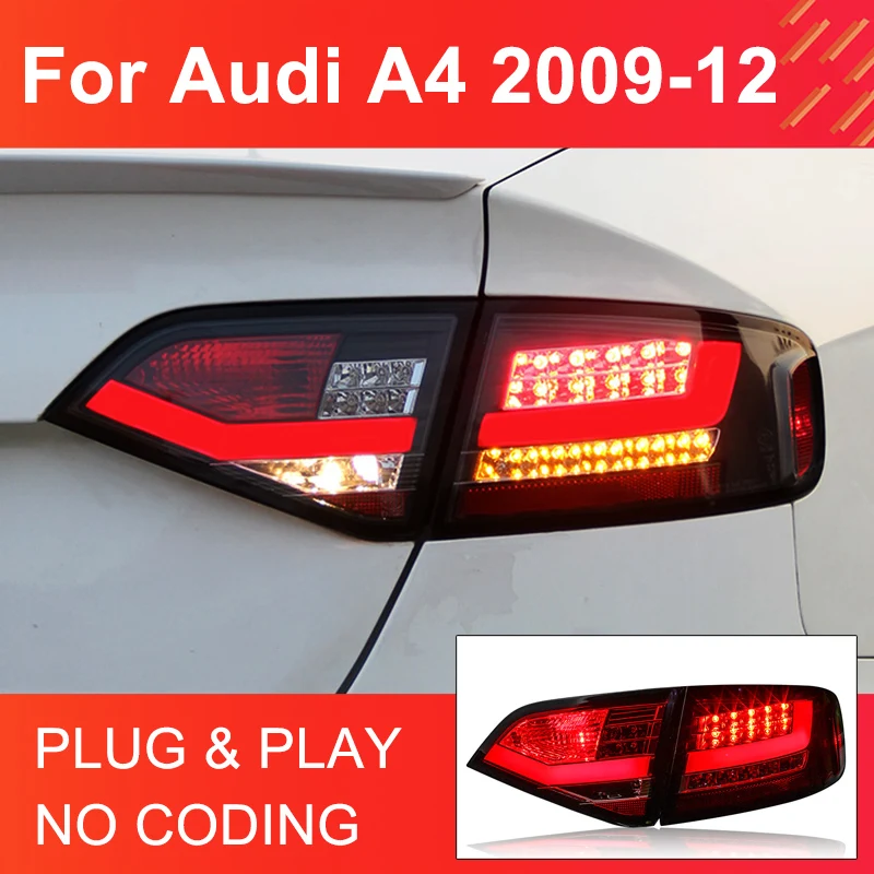 1 пара светодиодных задних фонарей в сборе для Audi A4 A4L 2009-2012, задние фонари, светодиодный указатель поворота, задние задние фонари
1 пара светодиодных задних фонарей в сборе для Audi A4 A4L 2009-2012, задние фонари, светодиодный указатель поворота, задние задние фонари