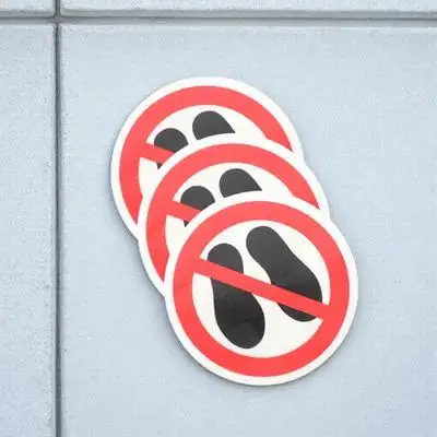 3Pcs No Step Warning Sticker Self Adhesive Safety Labels for Industrial Equipment Pools Workplaces Strong Adhesion
3Pcs No Step Warning Sticker Self Adhesive Safety Labels for Industrial Equipment Pools Workplaces Strong Adhesion