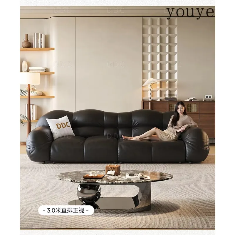 X3 Modern Simple Black Leather Sofa Living Room Straight Row New Designer Sofa Top Layer Cowhide Sofa
X3 Modern Simple Black Leather Sofa Living Room Straight Row New Designer Sofa Top Layer Cowhide Sofa