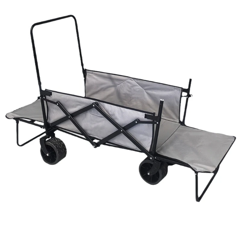 Dual-drive trolley Children can lie down and gather off-road wheels Camp car Camping folding small trailer
Dual-drive trolley Children can lie down and gather off-road wheels Camp car Camping folding small trailer