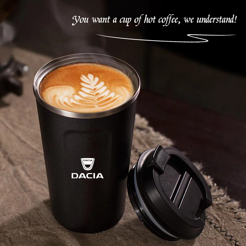 380ML Portable Cafe Coffee Cup Car Stainless Steel Thermos Mug For Dacia Bigster Spring Duster Sandero Jogger Dokker Lodgy
380ML Portable Cafe Coffee Cup Car Stainless Steel Thermos Mug For Dacia Bigster Spring Duster Sandero Jogger Dokker Lodgy