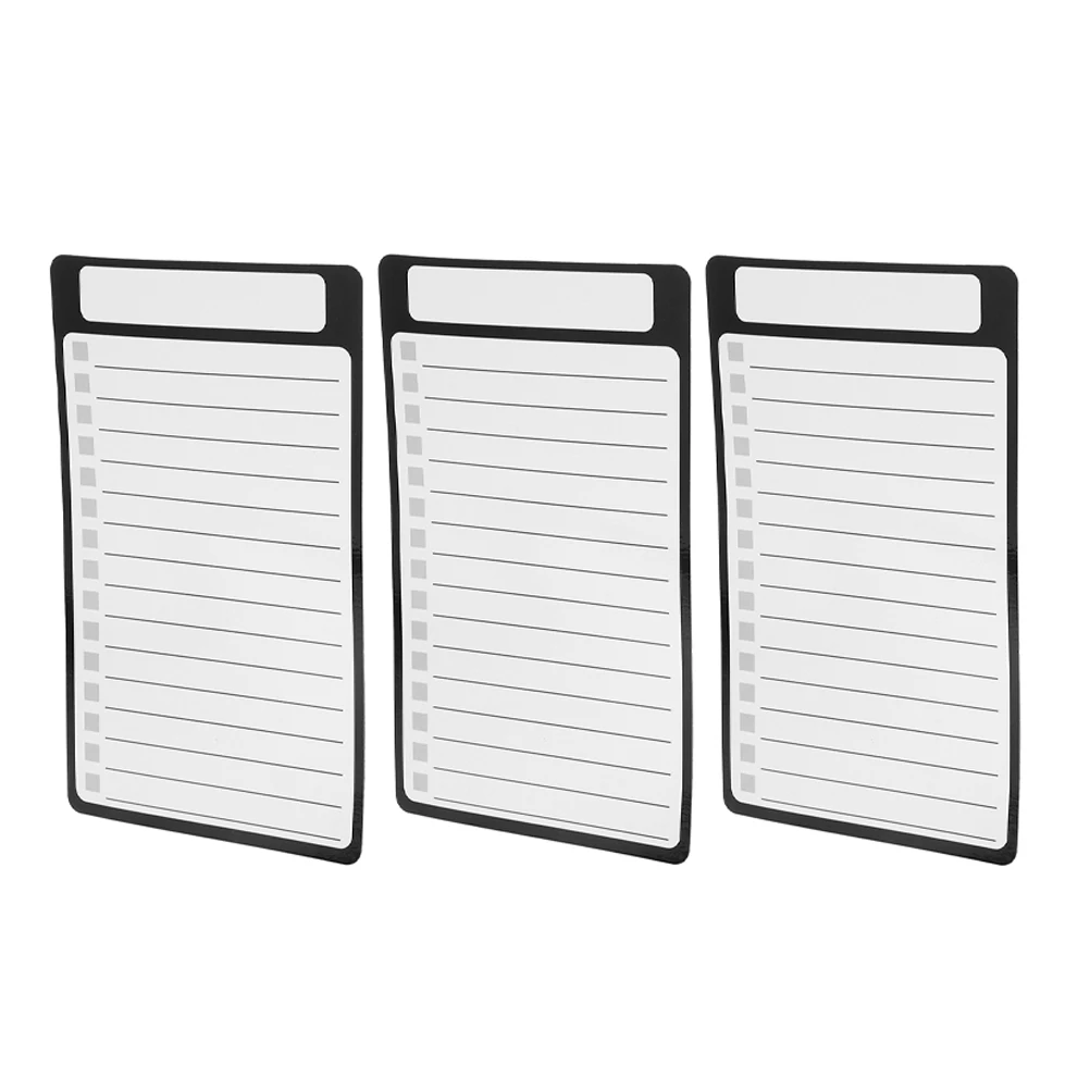 3 Pcs Fridge Checklist Pet Whiteboard Kids Notebook Chores Chart Reusable Dry Erase Grocery List Boards Home
3 Pcs Fridge Checklist Pet Whiteboard Kids Notebook Chores Chart Reusable Dry Erase Grocery List Boards Home