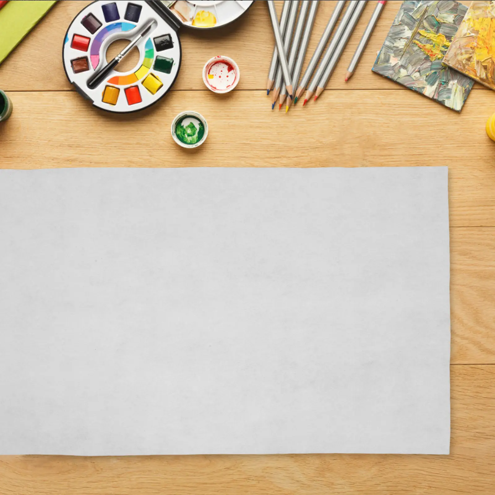 Calligraphy Felt Mat 80x120cm White Wool Absorbs Excess Ink Prevents Slipping Holds Paper Steady for Chinese
Calligraphy Felt Mat 80x120cm White Wool Absorbs Excess Ink Prevents Slipping Holds Paper Steady for Chinese