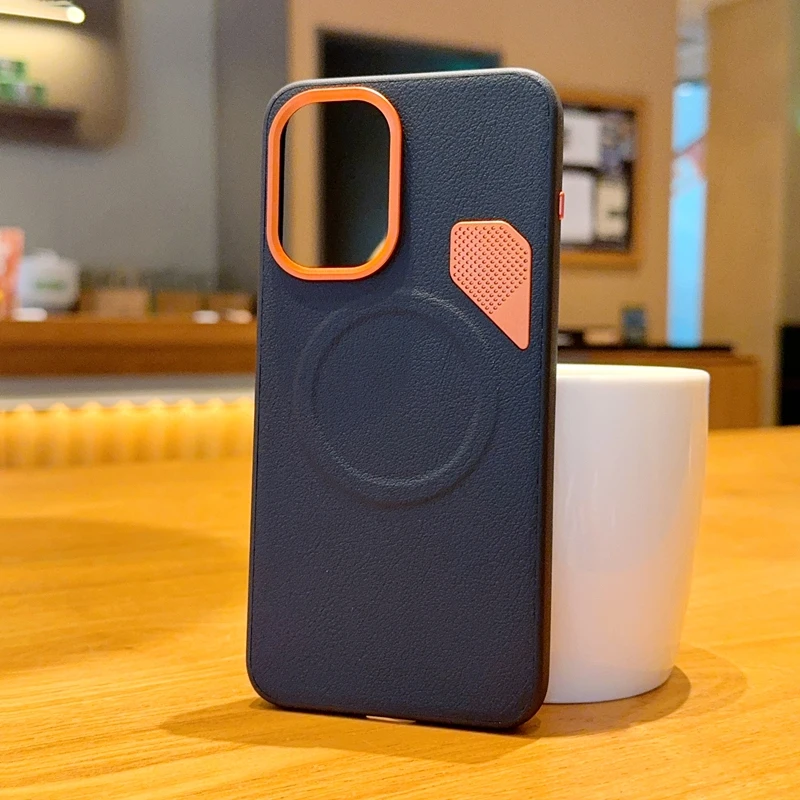 For OnePlus ACE 6 Magnetic Case ELVEV PU Leather Hard PC Heat Dissipation Hole Suction Phone Cover
For OnePlus ACE 6 Magnetic Case ELVEV PU Leather Hard PC Heat Dissipation Hole Suction Phone Cover