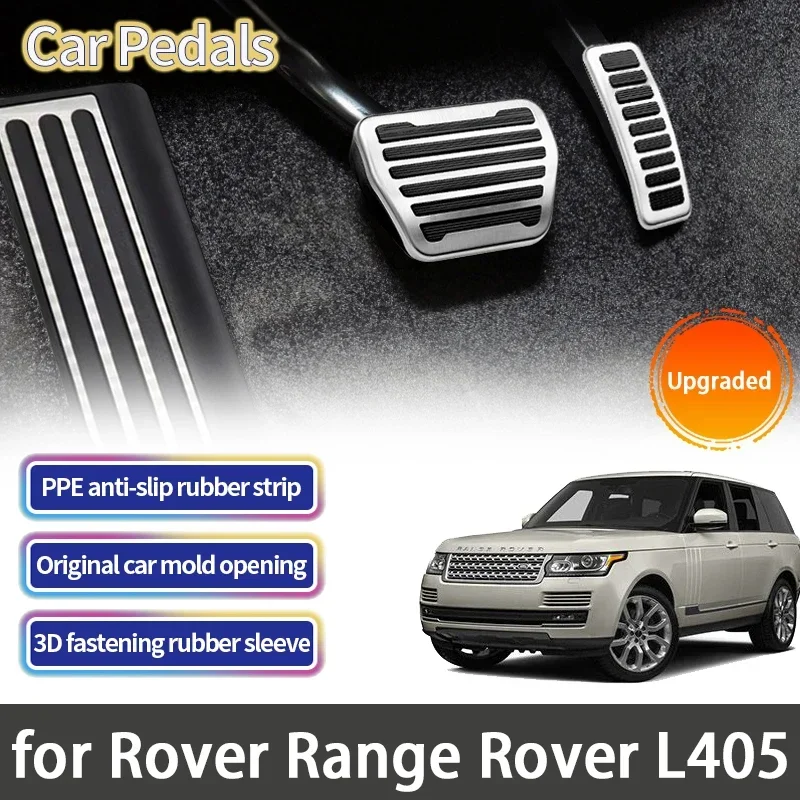 Car Foot Pedals for Land Rover Range Rover L405 2012~2022 2016 Gas Fuel Accelerator Brake No Drilling Restfoot Pedal Cover Pads
Car Foot Pedals for Land Rover Range Rover L405 2012~2022 2016 Gas Fuel Accelerator Brake No Drilling Restfoot Pedal Cover Pads