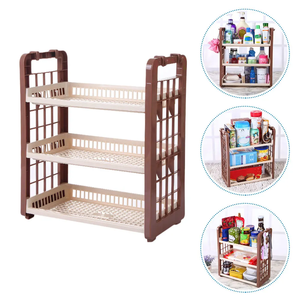 1pc 3 Layer Kitchen Storage Rack Shelf Bathroom Toiletry Stand Household Supply Waterproof Flat Surface Detachable Easy
1pc 3 Layer Kitchen Storage Rack Shelf Bathroom Toiletry Stand Household Supply Waterproof Flat Surface Detachable Easy