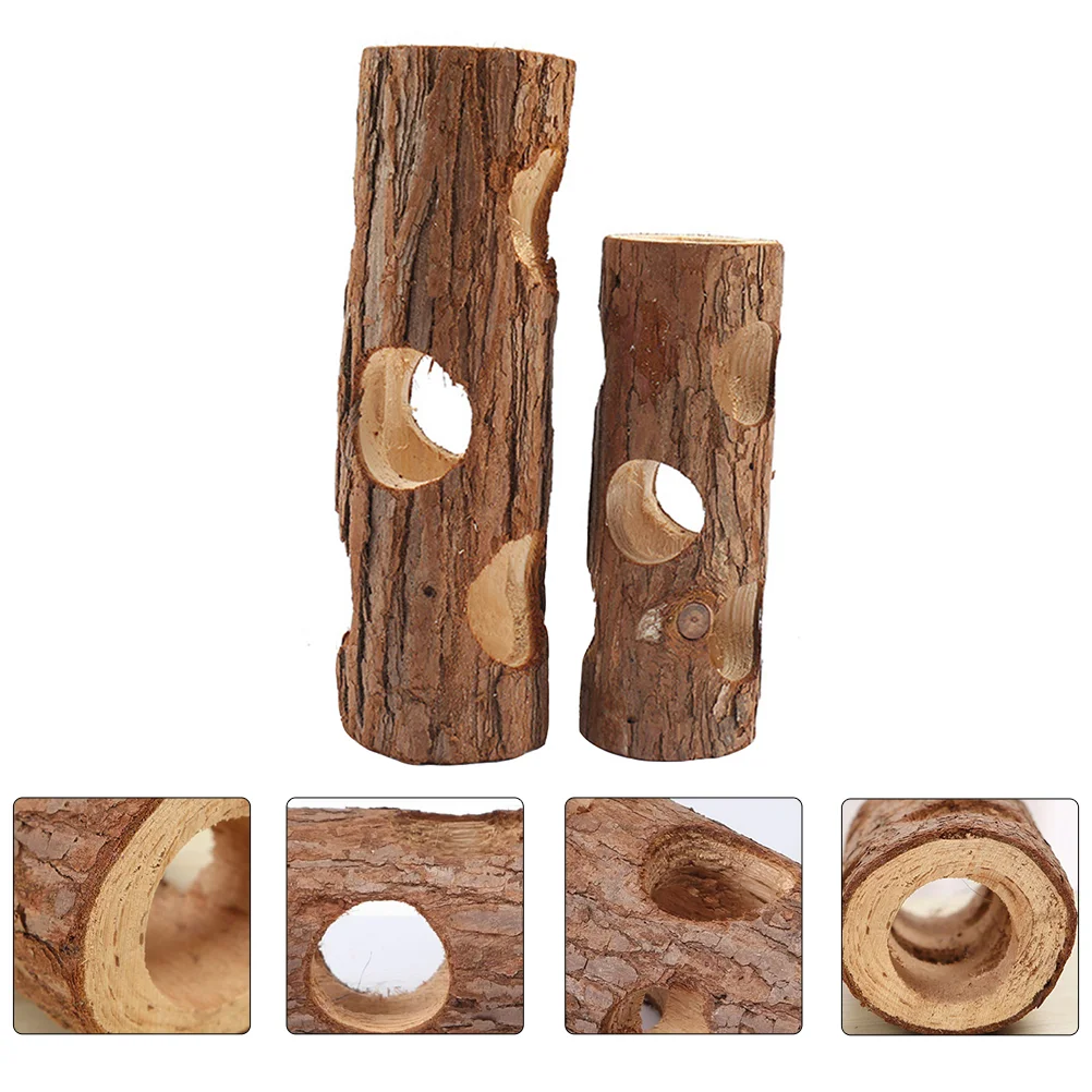 Hamster Toy Tree Hole Bird Tunnel Small Pet Trunk Wooden Toys Holes Supplies Puppy
Hamster Toy Tree Hole Bird Tunnel Small Pet Trunk Wooden Toys Holes Supplies Puppy
