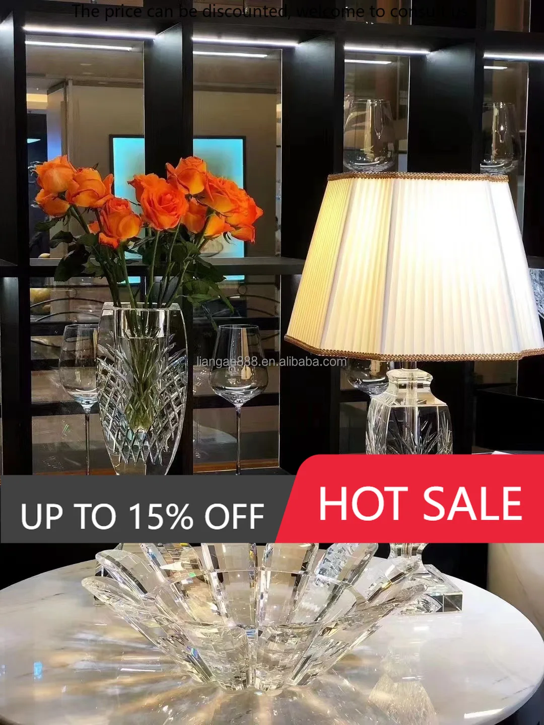 Color Crystal Crafts Glass Luxury Glassware Modern Decorative Ceramic Flowerk9 Crystal Vase Bud Vase For Home Decore Accessories
Color Crystal Crafts Glass Luxury Glassware Modern Decorative Ceramic Flowerk9 Crystal Vase Bud Vase For Home Decore Accessories