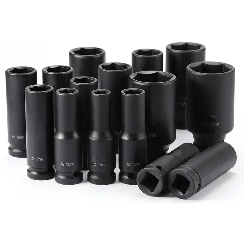 New 220V Inch Drive Deep Impact Sockets Metric Air Pneumatic Socket Wrench Head 10-38mm Standard Durable Car Auto Truck Repair T
New 220V Inch Drive Deep Impact Sockets Metric Air Pneumatic Socket Wrench Head 10-38mm Standard Durable Car Auto Truck Repair T