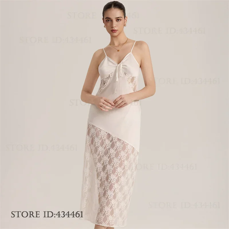 Сексуальное женское белье в стиле пэчворк, кружевная длинная ночная рубашка, сорочка, одежда для сна больших размеров, женская одежда для сна, ночная рубашка, свободная повседневная одежда для дома 
Сексуальное женское белье в стиле пэчворк, кружевная длинная ночная рубашка, сорочка, одежда для сна больших размеров, женская одежда для сна, ночная рубашка, свободная повседневная одежда для дома