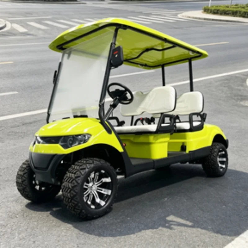 4 Wheel Golf Buggy Car Off Road Tire 6 Passenger Electric Golf Cart For Sales Front Bumper Front Basket 14-Inch Off-Road Tires
4 Wheel Golf Buggy Car Off Road Tire 6 Passenger Electric Golf Cart For Sales Front Bumper Front Basket 14-Inch Off-Road Tires