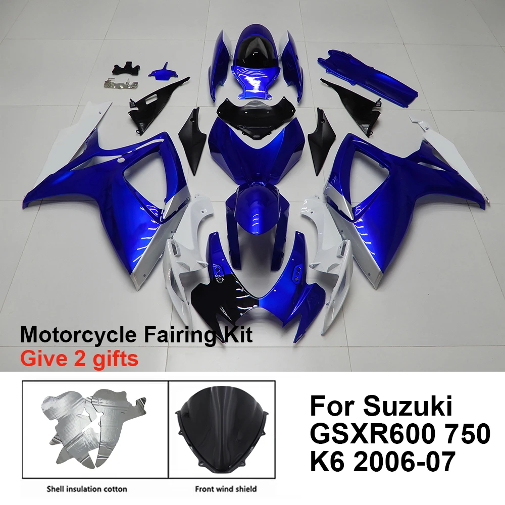 Для Suzuki GSX-R600 GSX R600 R750 2006-2007 K6 комплект обтекателей для мотоциклов, пластиковые аксессуары для кузова
Для Suzuki GSX-R600 GSX R600 R750 2006-2007 K6 комплект обтекателей для мотоциклов, пластиковые аксессуары для кузова