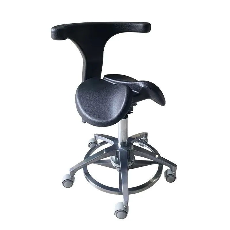 Hip-type Saddle Chair with Backrest, Customizable Color, Aluminum Alloy Base, High Load-bearing Capacity
Hip-type Saddle Chair with Backrest, Customizable Color, Aluminum Alloy Base, High Load-bearing Capacity