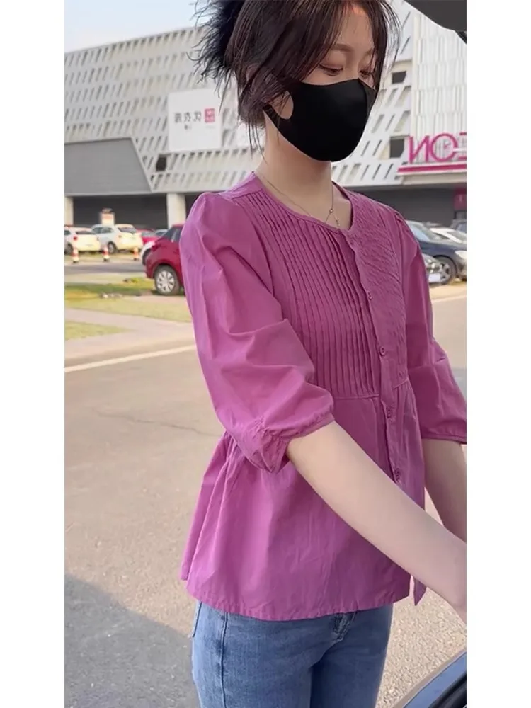 2026 New Fairy Tale Sweet Small Size Short Sleeve Shirt Women's Summer Top Design Sensation Unique Fairy Style Casual Wear
2026 New Fairy Tale Sweet Small Size Short Sleeve Shirt Women's Summer Top Design Sensation Unique Fairy Style Casual Wear