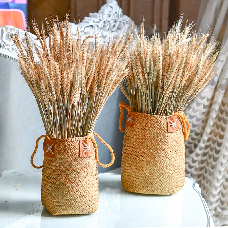Natural Wheat Ear Flower Dried Flowers For Wedding Party Decoration Home Living Room Decoration DIY Craft Wheat Bouquet
Natural Wheat Ear Flower Dried Flowers For Wedding Party Decoration Home Living Room Decoration DIY Craft Wheat Bouquet