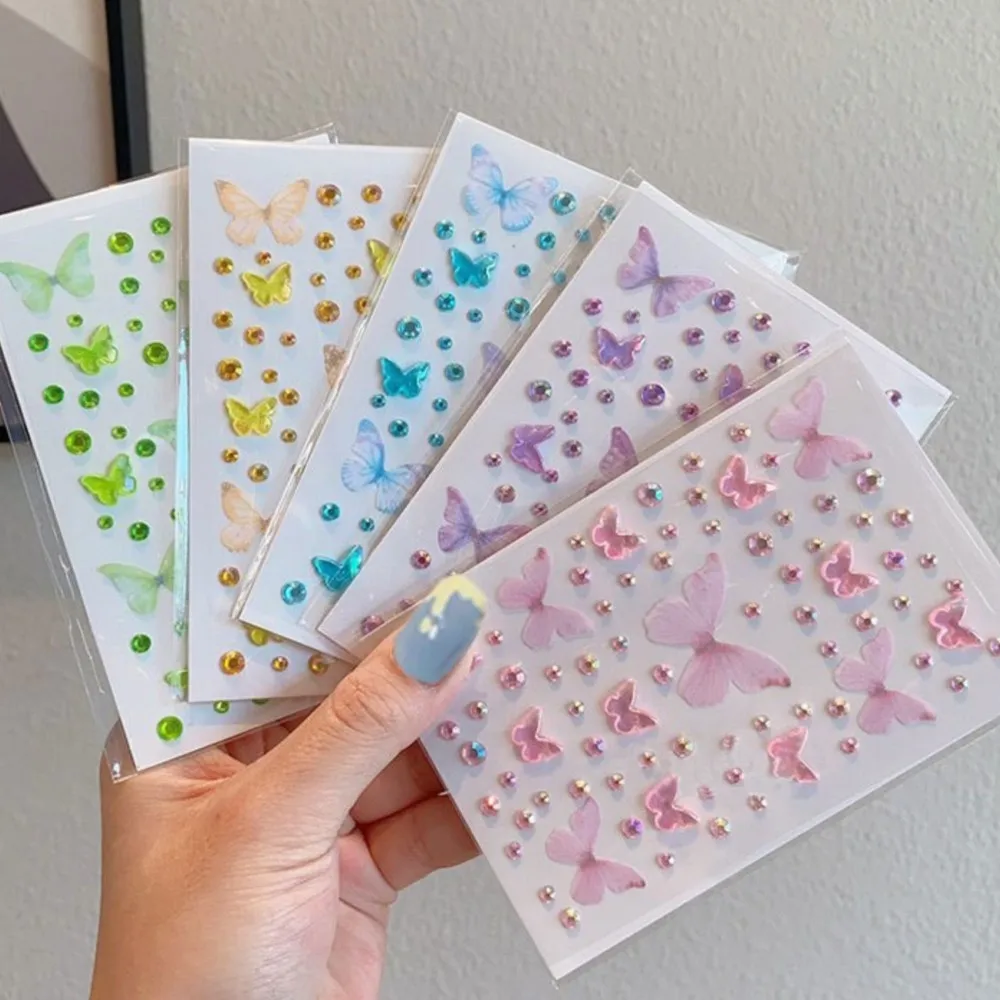 1pc 3D Aurora Butterfly Crystal Diamond Face Sticker Self Adhesive Stage Face Makeup Tattoo Stickers Waterproof Body Decoration
1pc 3D Aurora Butterfly Crystal Diamond Face Sticker Self Adhesive Stage Face Makeup Tattoo Stickers Waterproof Body Decoration