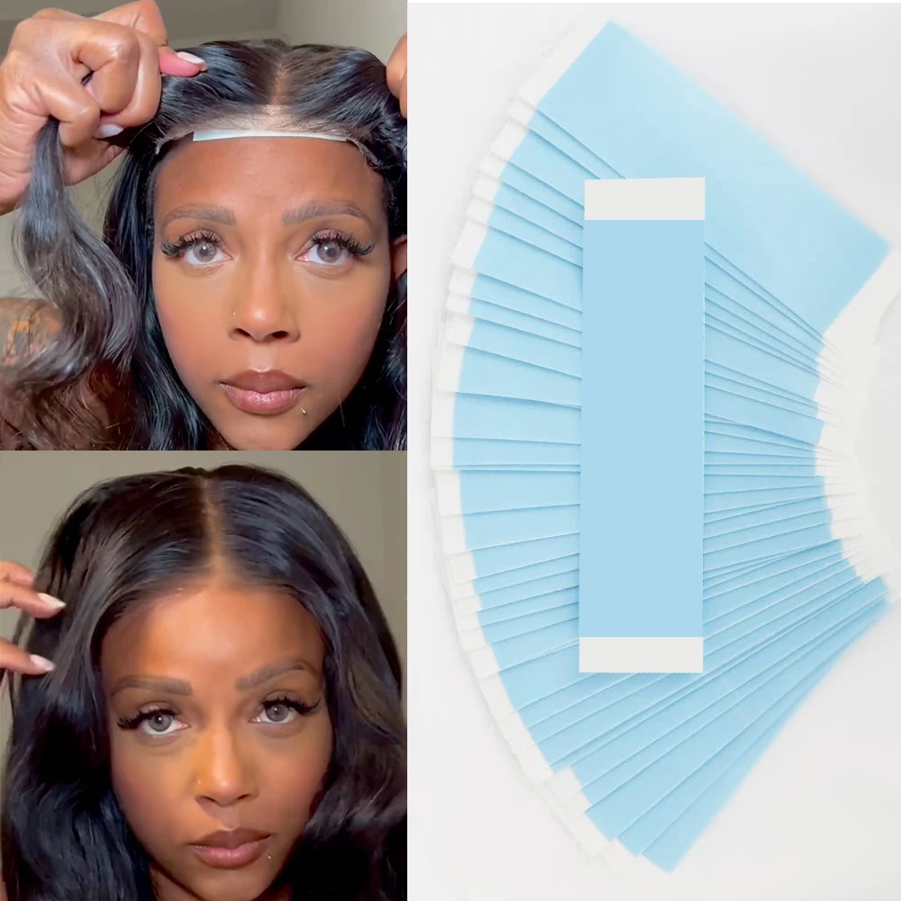 36pcs Lace Front Wig Tape Double-Sided Adhesive Waterproof Lace Wigs with Hair Pieces for Hair Wigs Toupees Extension
36pcs Lace Front Wig Tape Double-Sided Adhesive Waterproof Lace Wigs with Hair Pieces for Hair Wigs Toupees Extension