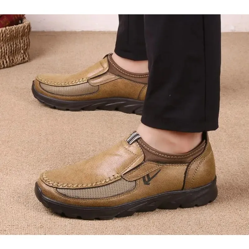 Men's Casual shoes Slip on Loafers Plus size 38-48 Trainers Adult Patchwork None-Woven Breathable Boat shoes leather male shoe
Men's Casual shoes Slip on Loafers Plus size 38-48 Trainers Adult Patchwork None-Woven Breathable Boat shoes leather male shoe