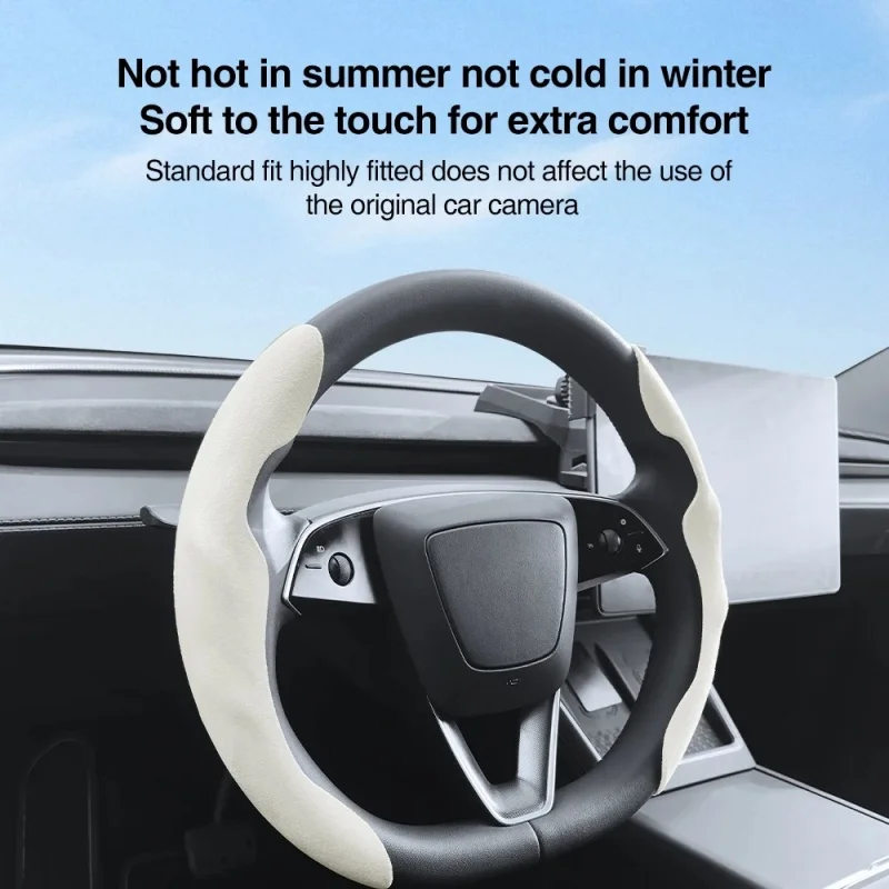 For Tesla Model Y Juniper 2026 Model 3 Highland Steering Wheel Cover Kit - Enhanced Driving Experience Accessory Protector
For Tesla Model Y Juniper 2026 Model 3 Highland Steering Wheel Cover Kit - Enhanced Driving Experience Accessory Protector