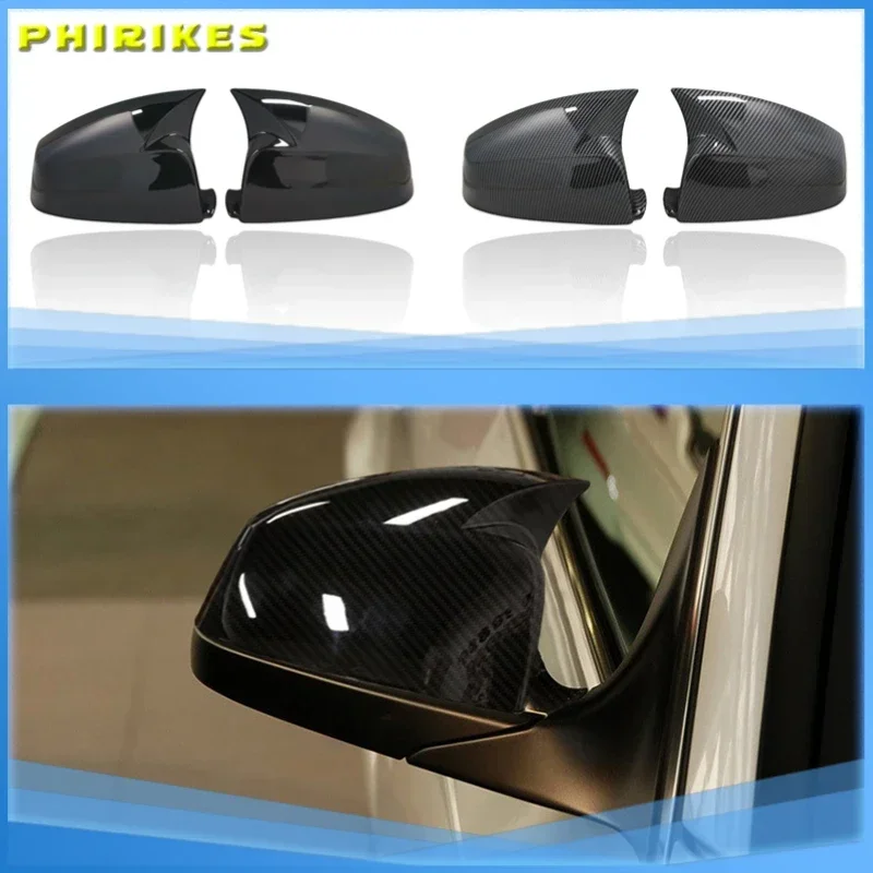 For BMW 5 6 7 Series E60 E61 E63 E64 F06 F07 F10 F11 F13 F01-F04 Carbon Fiber pattern Black Side Wing Rearview Mirror Cover Cap
For BMW 5 6 7 Series E60 E61 E63 E64 F06 F07 F10 F11 F13 F01-F04 Carbon Fiber pattern Black Side Wing Rearview Mirror Cover Cap